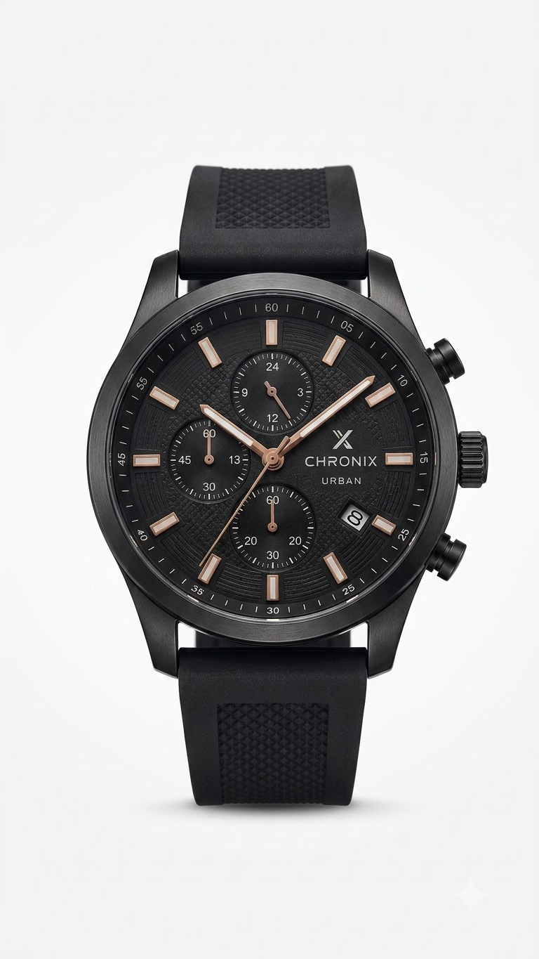 CHRONIX Urban Premium Watch – Sleek Style, Comfort & Precision